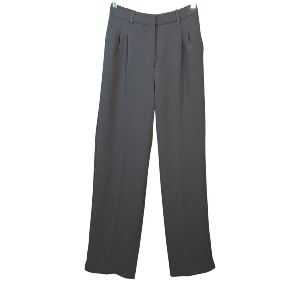 NWT Aritzia Effortless Coal Gray Trousers